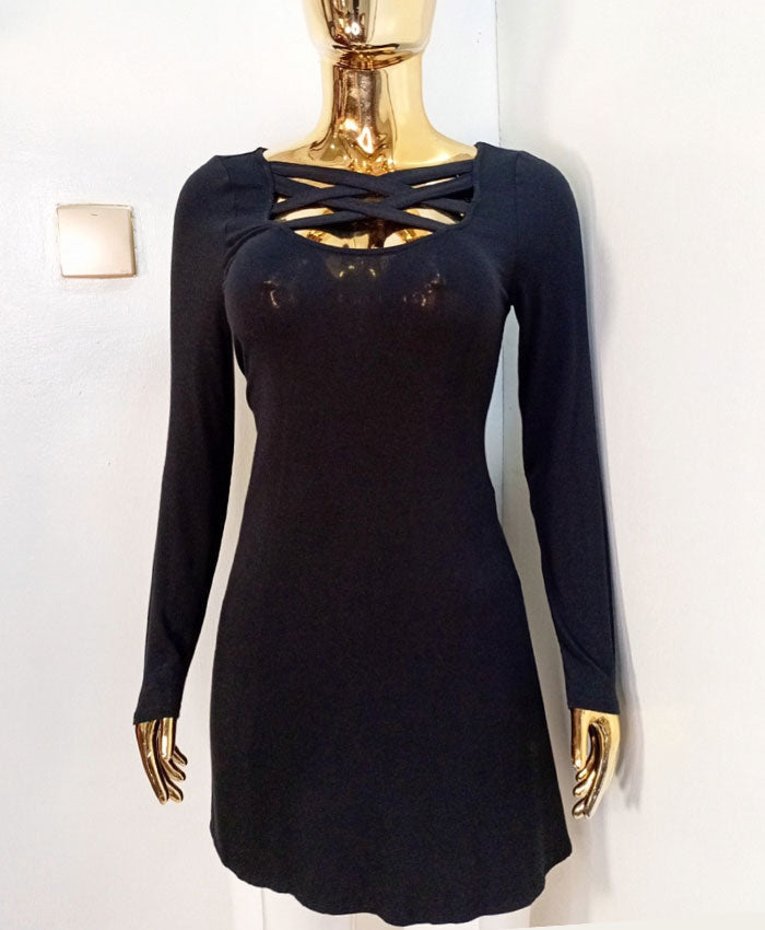 American Eagle Outfitters Black Dress