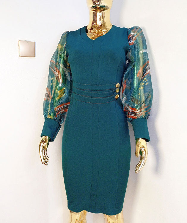 Adanos Green Dress