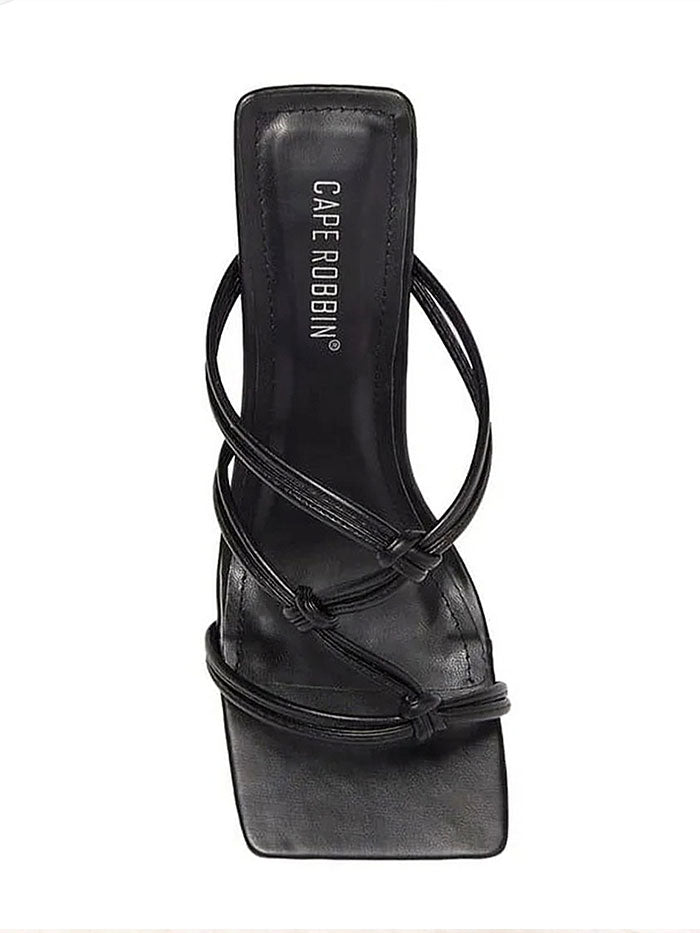 Cape Robbin Black Mules Slippers