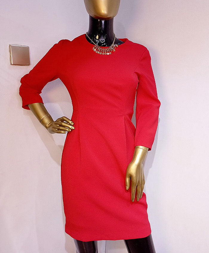 G2000 Woman Red Dress