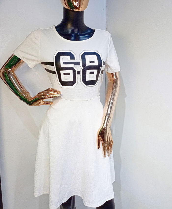 La Barite White Dress