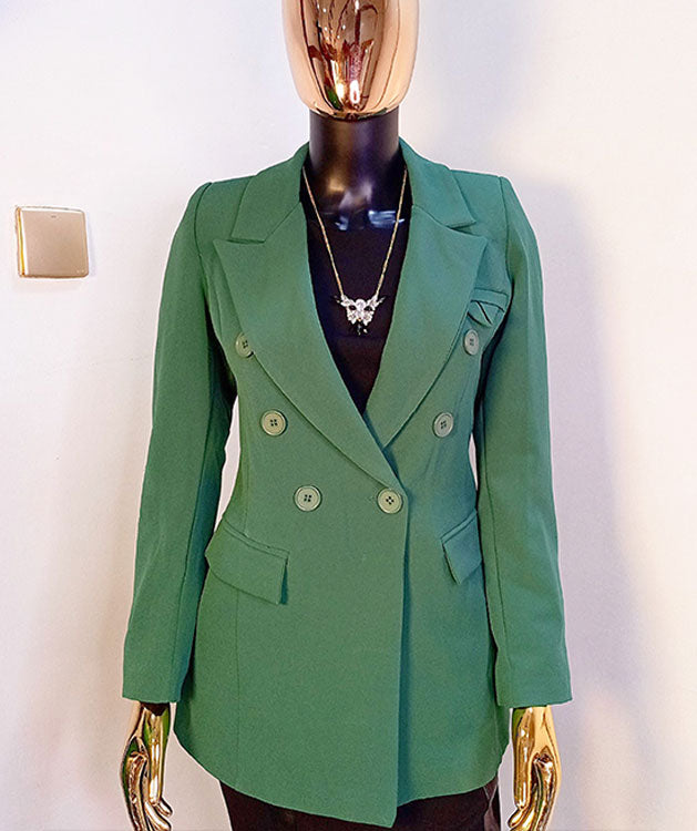 Lara Bella Green Two Piece Pant Suit