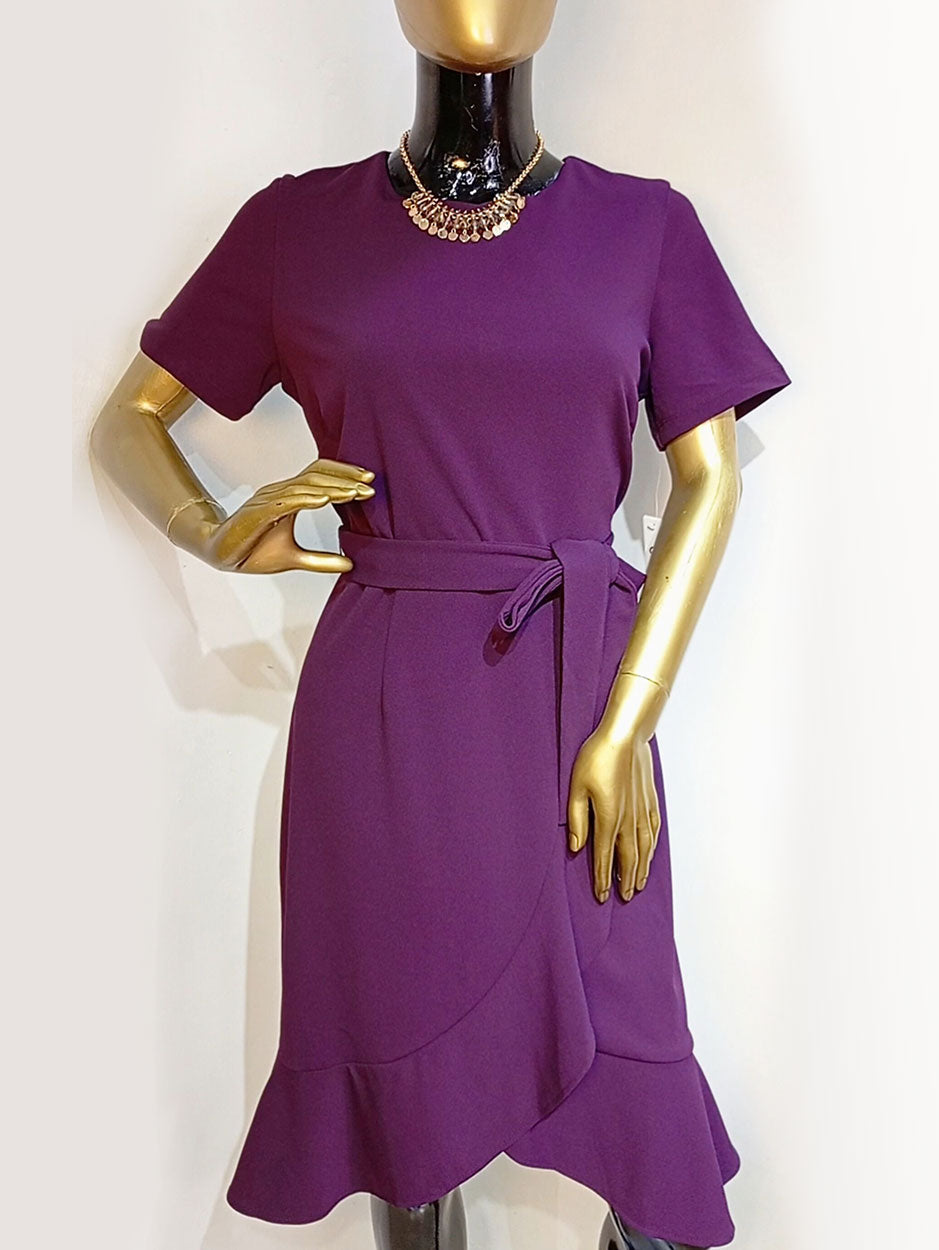 Shelby & Palmer Purple Dress
