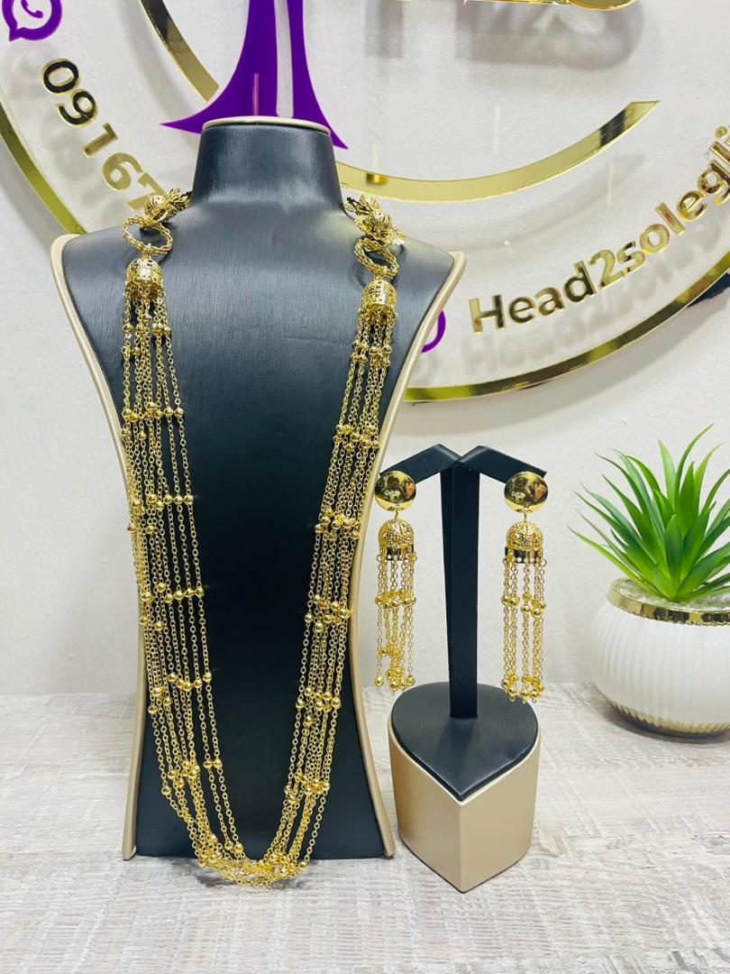 Corporate Jewellry set 2piece chain set