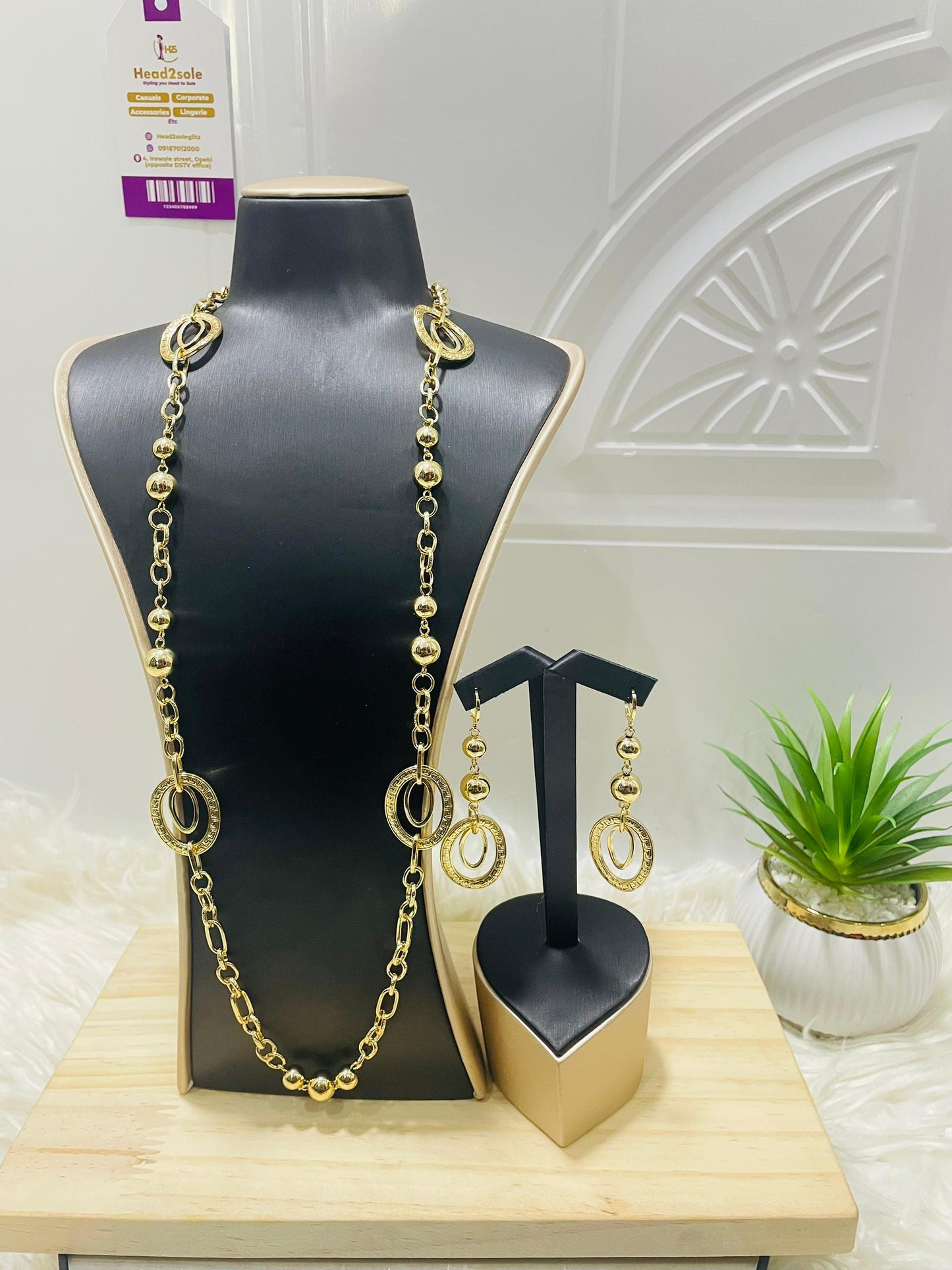 Corporate 2 piece Jewelry set