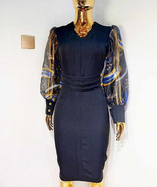 Adanos Black Dress