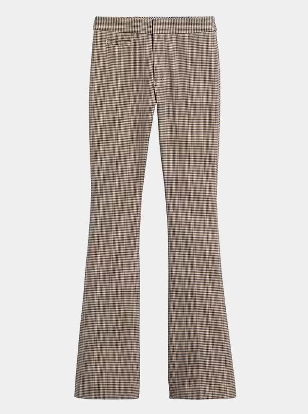 Banana Republic Brown Hounds Tooth Pant Sloan Flare