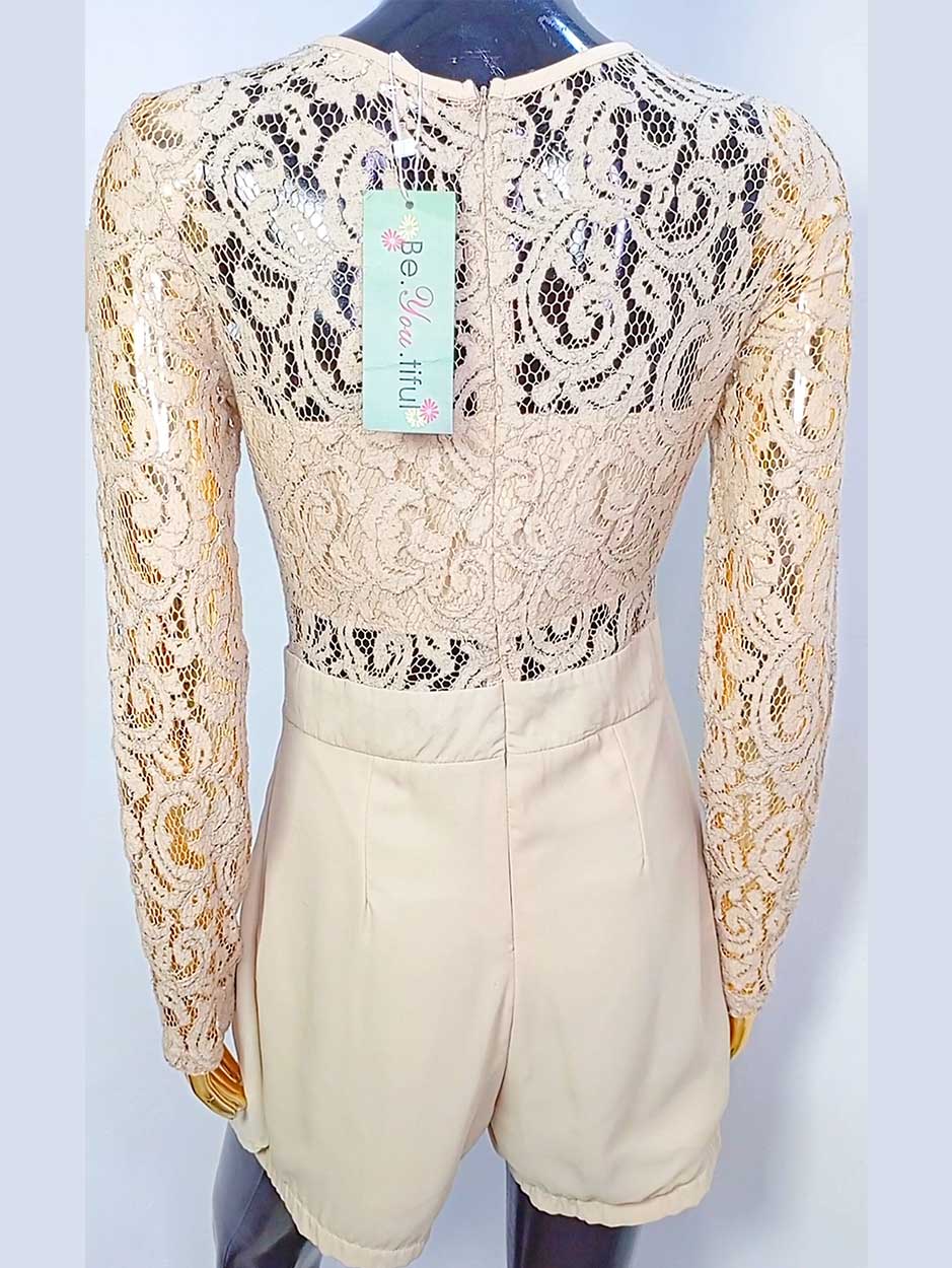 Be You Tiful Nude  Playsuit