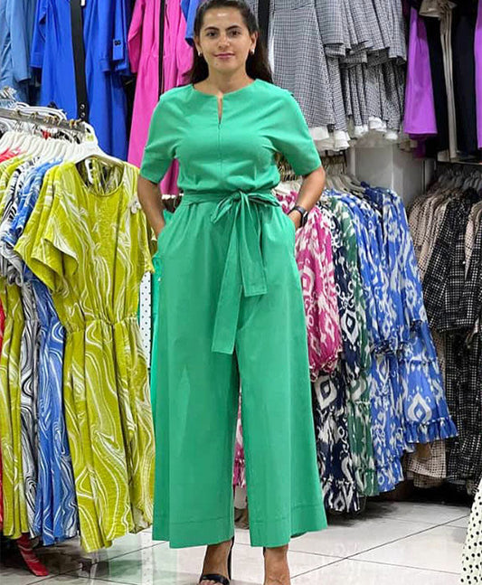 Ertu Green Jumpsuit