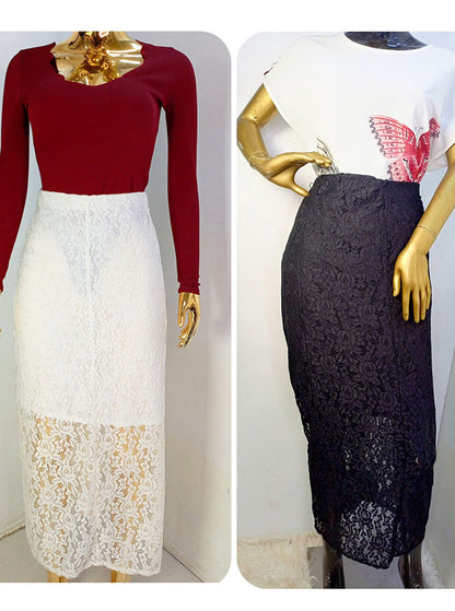 Faded Glory White Skirt