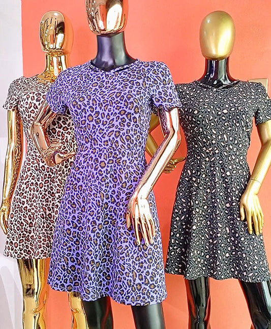 La Barite Purple/Brown Dress