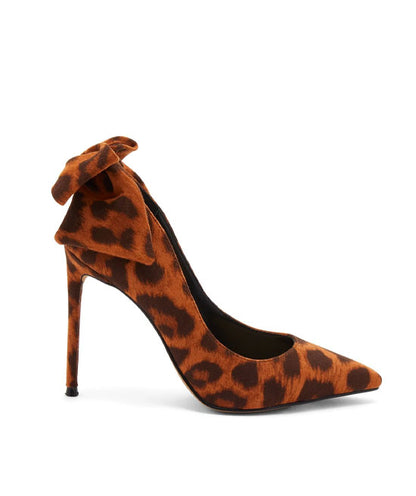 NY&C LEOPARD SKIN STILETTO DEMI HEEL