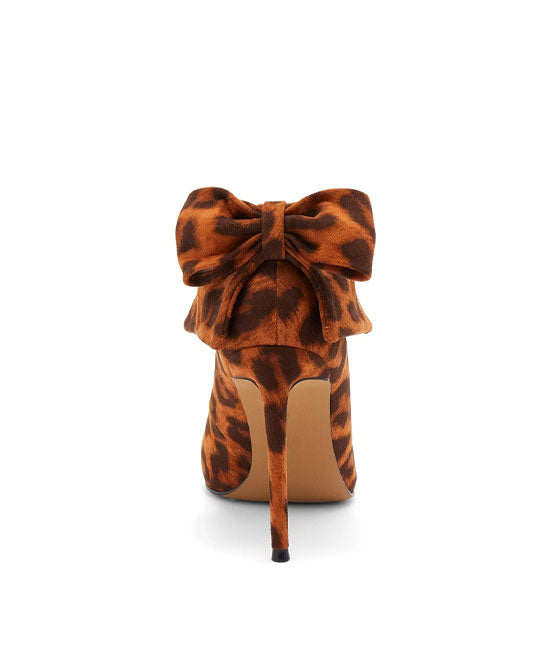 NY&C LEOPARD SKIN STILETTO DEMI HEEL