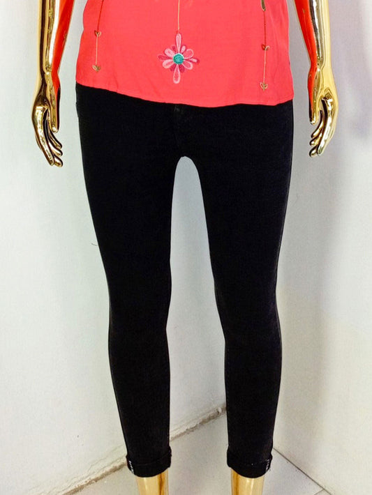 Nicki Minj Black Jeans High Rise Ultra Jeggings