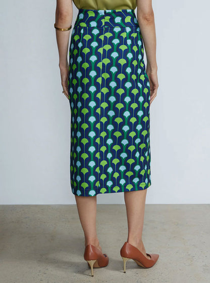 Ny&C Green Patterned Skirt