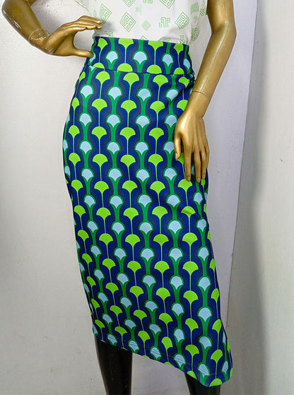 Ny&C Green Patterned Skirt