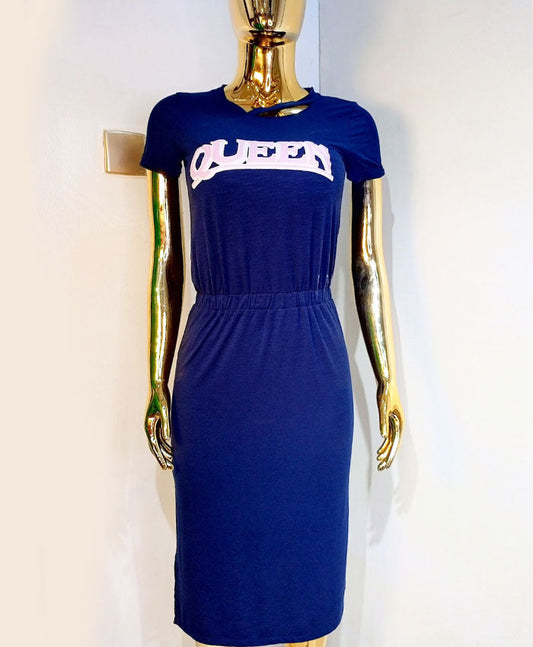 Queen Blue Dress