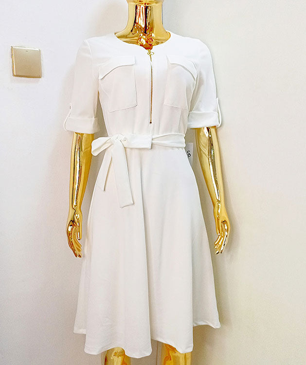 Shelby & Palmer White  Dress