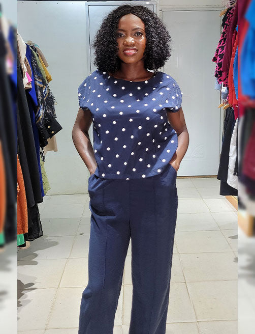 VITTORIA 2 PIECE BLOUSE AND PANT
