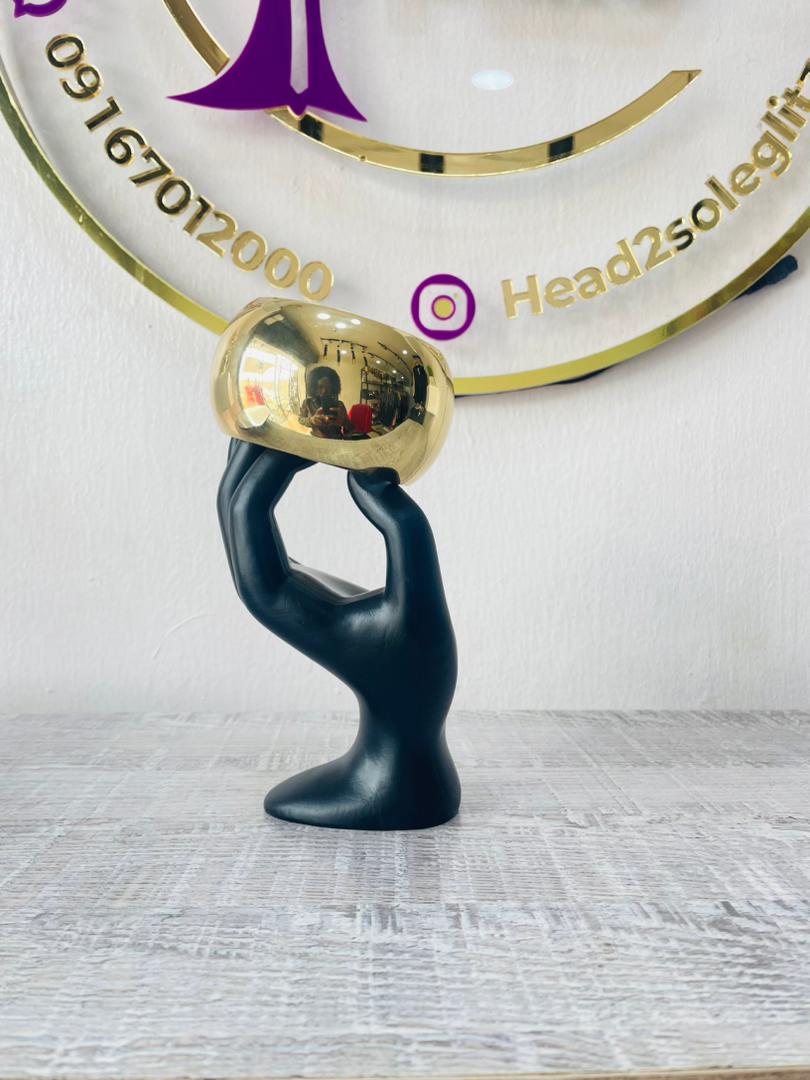 Round hoop Chunky Bangles