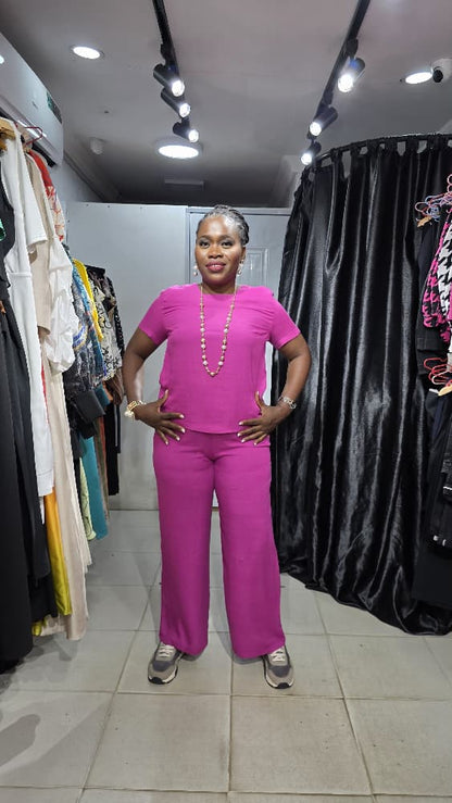 SADOSA Fuxia Pink 2-peice