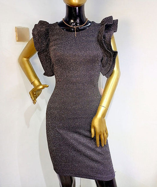 Blashe Black Shimmery Dress