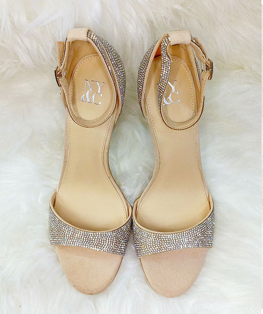 NY&C ALEX NUDE ALL STONED HEEL