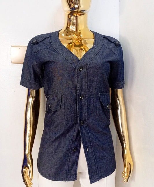 G Star Black Jeans Women Shirt