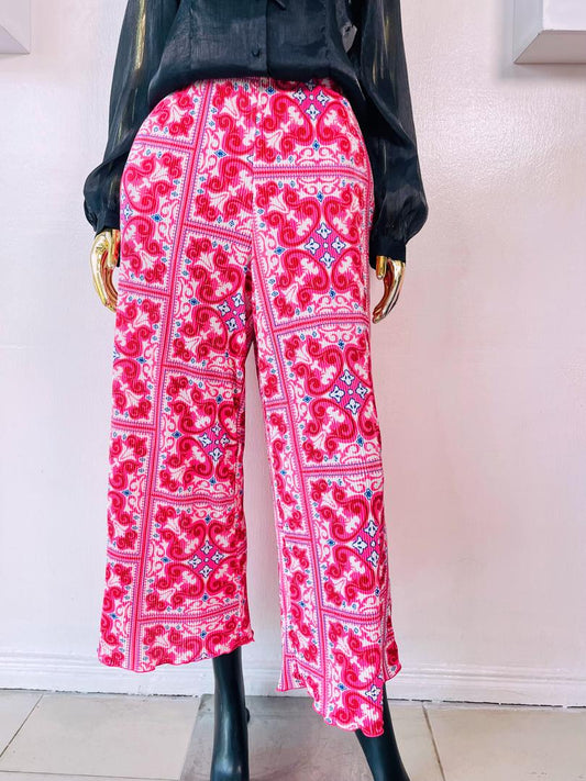 NY&C PLISSE PINK PANT