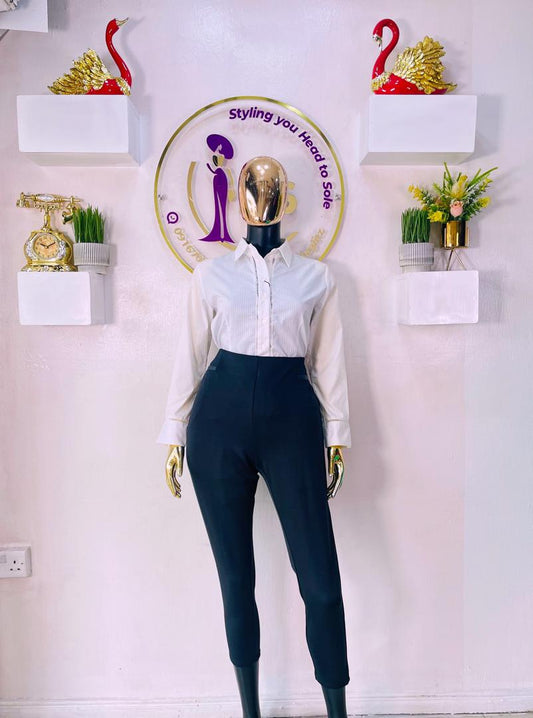 RETROLOGY BLACK STRETCHY PANT